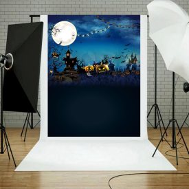   Vinyl háttér fotózáshoz. Halloween fotó háttér 150cm(sz) x 210cm(m) A9489