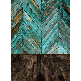   Vinyl háttér fotózáshoz. Deszka falat ábrázoló stúdió háttér 150cm(sz) x 210cm(m)  Ah-7771