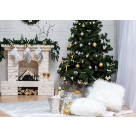   Vinyl háttér fotózáshoz.Karácsonyi fotó háttér 150cm(m) x 210cm(sz) Asd-266