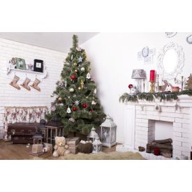   Vinyl háttér fotózáshoz.Karácsonyi fotó háttér 150cm(m) x 210cm(sz) Asd-434