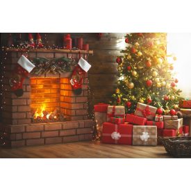   Vinyl háttér fotózáshoz.Karácsonyi fotó háttér 150cm(m) x 210cm(sz) Asd-452