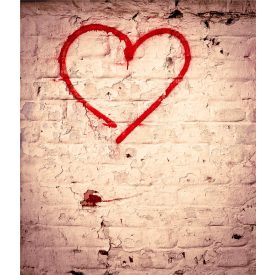   Vinyl háttér fotózáshoz. Valentin napi fotó háttér 180cm(sz) x 270cm(m) B10047