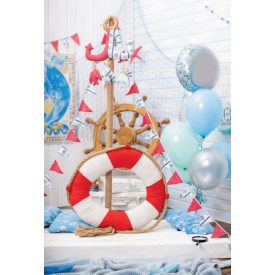   Vinyl háttér fotózáshoz. Hajós stúrió háttér gyermek fotózáshoz 180cm(sz) x 270cm(m)B10134450