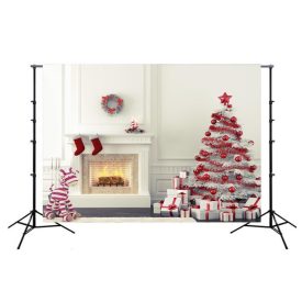   Vinyl háttér fotózáshoz. Karácsonyi fotó háttér 180cm(m) x 270cm(sz) BF-6043