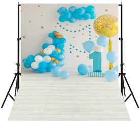   Vinyl háttér fotózáshoz. Egy éves lettem szülinapi stúdió háttér 200cm(sz) x 300cm(m)Cr-841